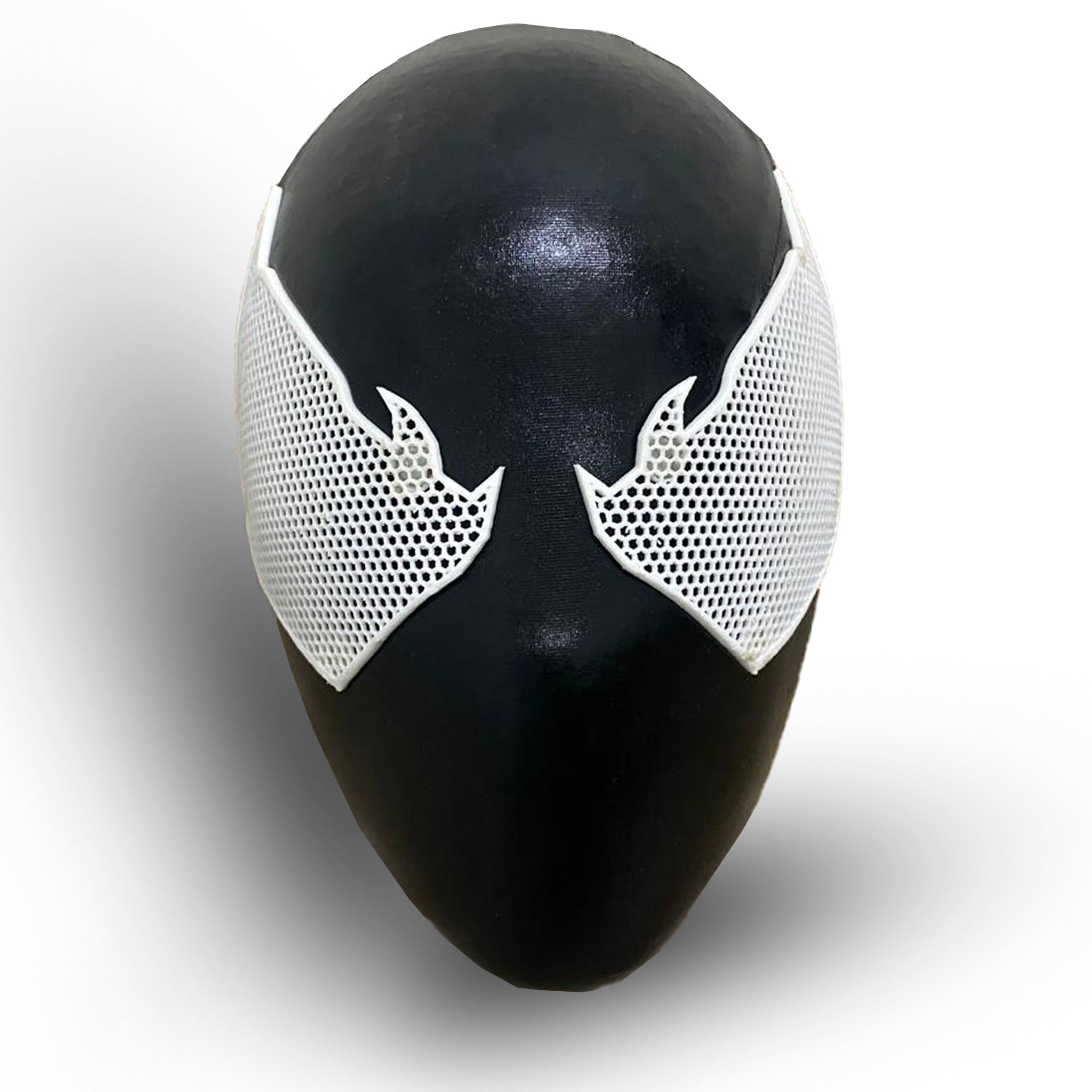 Venom suit spiderman mask