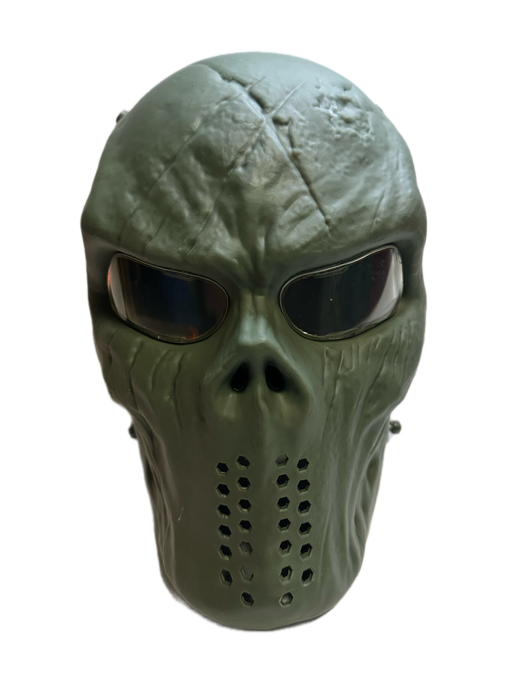 Shadow Olive Skull Mask