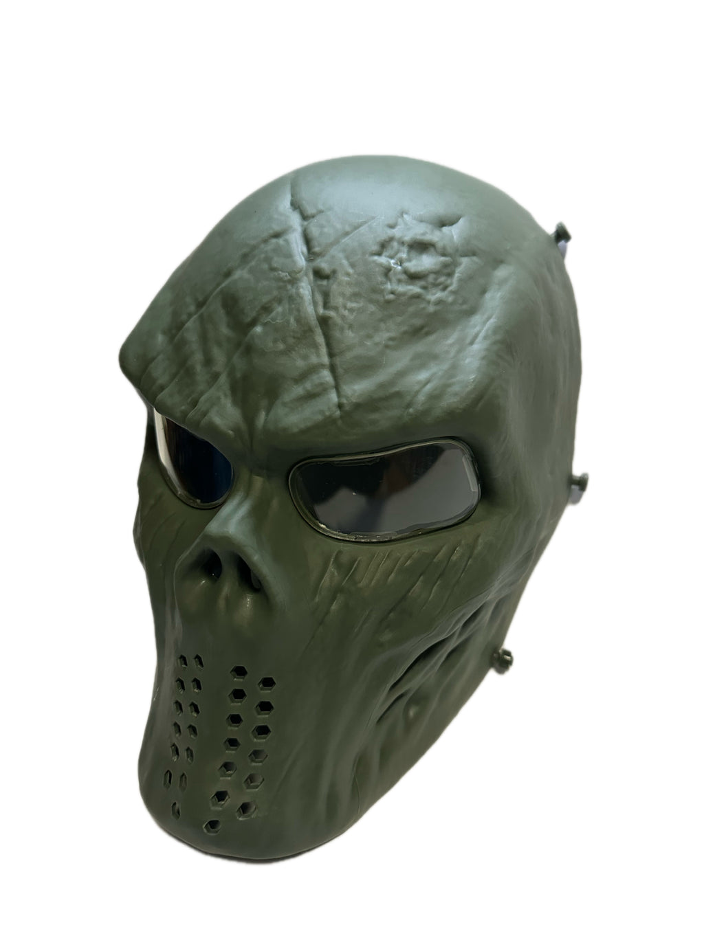 Shadow Olive Skull Mask