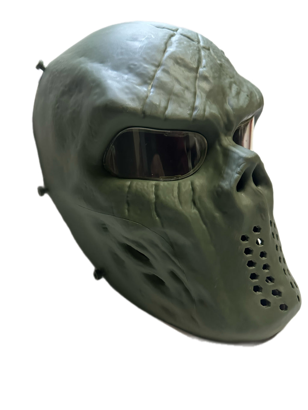 Shadow Olive Skull Mask