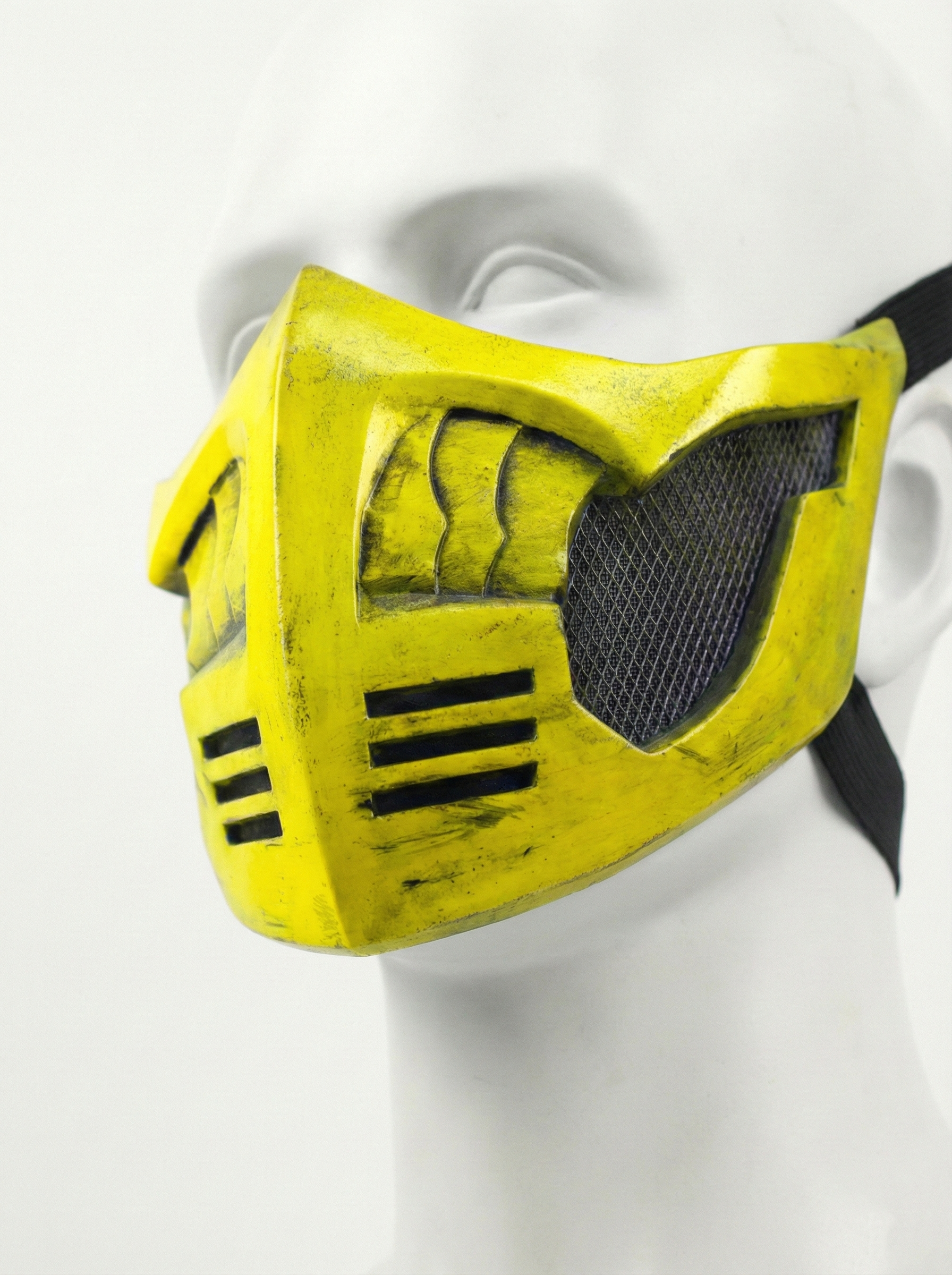 Scorpion Mortal Kombat cosplay mask